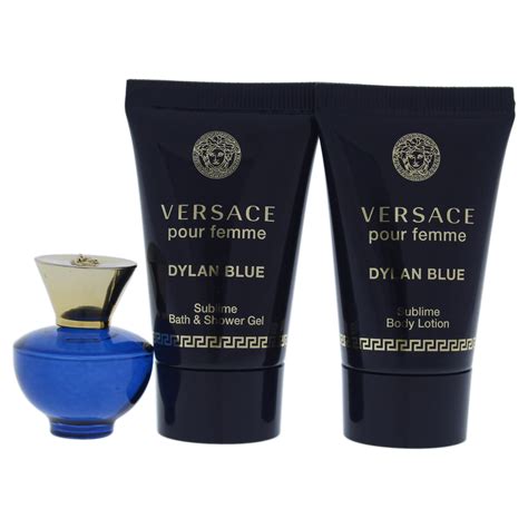 women's versace dylan blue gift set|dylan blue perfume price.